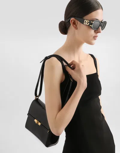 Dolce & Gabbana Bag At Tracolla New Sicily In Black