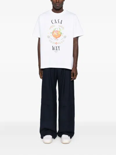 Casablanca Casa Way T-shirt In Multi