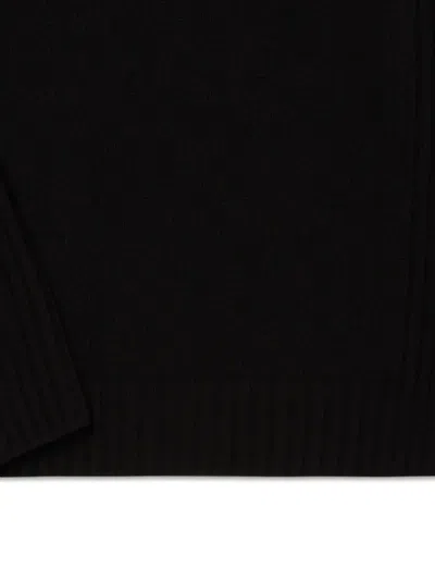 Belstaff Half-zip Logo Cotton Sweatshirt In Black