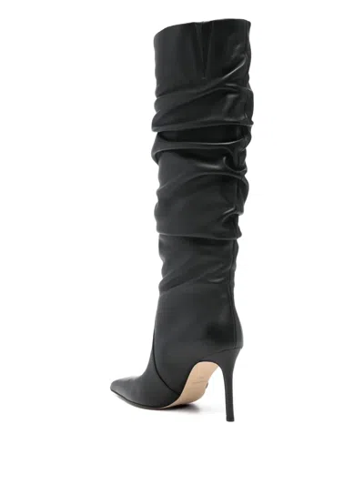 Michael Kors Slouchy Pointed-toe Boots In Black
