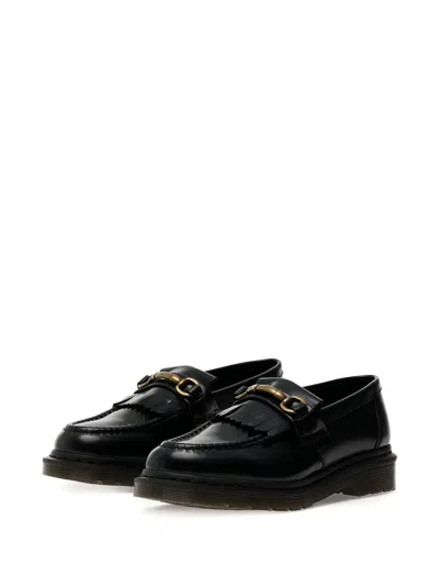Dr. Martens Adrian Snaffle Tassel Loafers In Black