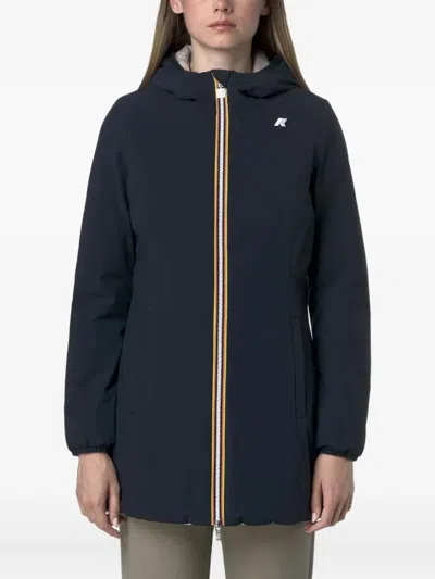 K-way Denise St Warm Double Clothing In Blue