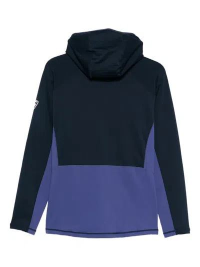 Rossignol Hooded Zip-up Jacket In Blue