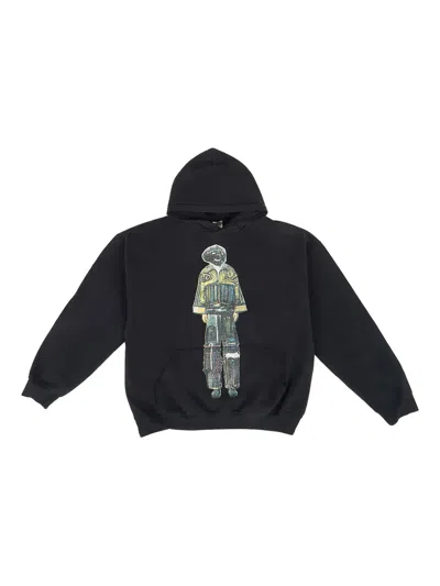Drx Farmaxy For Ln-cc Graphic-print Hoodie In Black