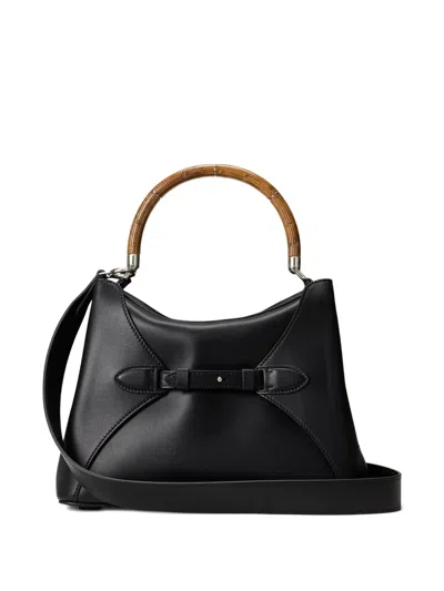Ralph Lauren Calfskin The Ralph Top-handle Bag In Black