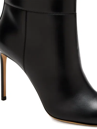 Francesco Russo 75mm Stiletto Knee-high Boots In Black