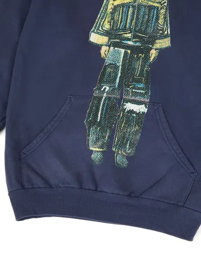 Drx Farmaxy For Ln-cc Graphic-print Hoodie In Black