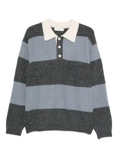 Dunst Striped Polo Knitwear In Multi