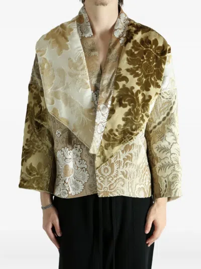 Emergency Room Patchwork Jacket In Black