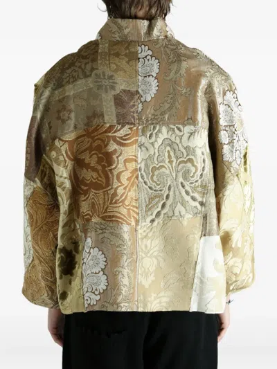 Emergency Room Patchwork Jacket In Black