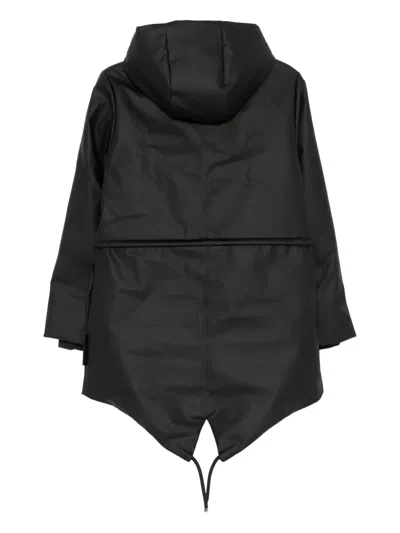 Rains Nome String W Raincoat In Black