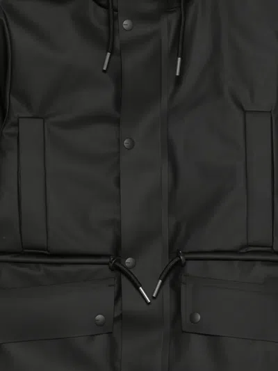 Rains Nome String W Raincoat In Black