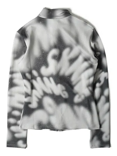 Open Yy Zip-up Jacket In Multi