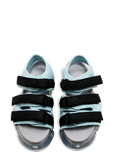 Grounds Strap Platform Sandals In Blue