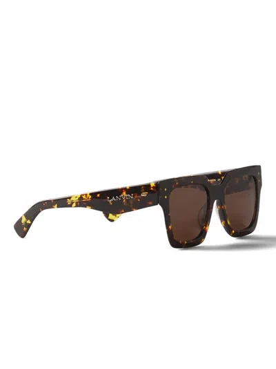 Lanvin Square-frame Sunglasses In Brown