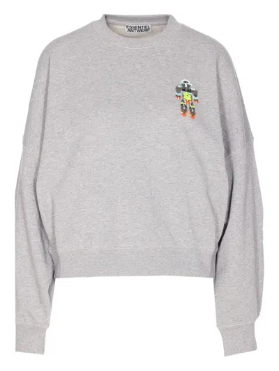 Essentiel Antwerp Beaded-robot Sweatshirt In Multi