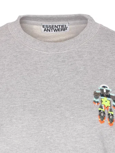 Essentiel Antwerp Beaded-robot Sweatshirt In Multi