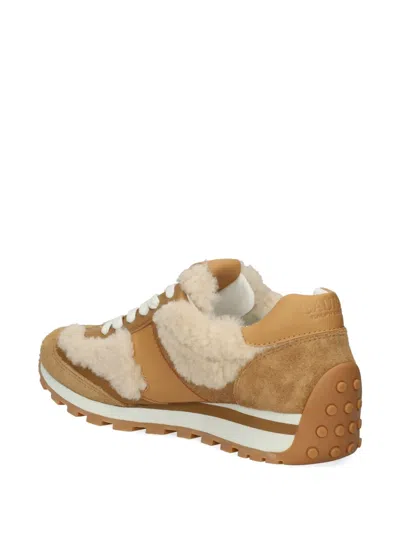 Ralph Lauren Women's Dani Lace-up Sneakers In Brown