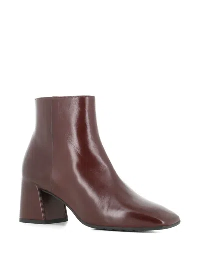 Tassinari 65mm Square-toe Ankle Boots In Brown