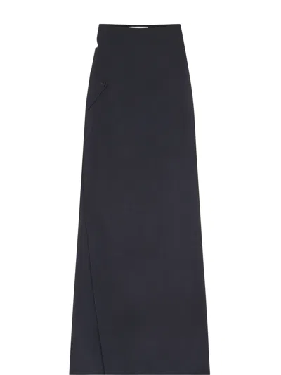 Jean Paul Gaultier Cut-out Pocket Trousers In Blue