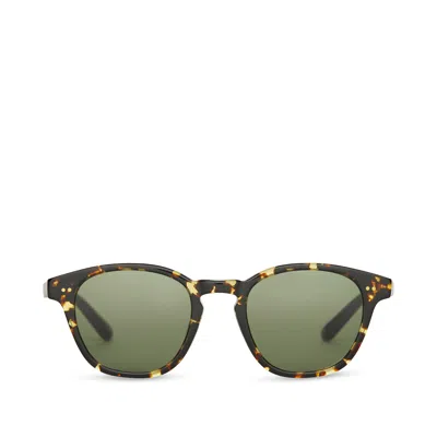 Toms Wyatt Havana Tortoise Handcrafted Sunglasses In Black