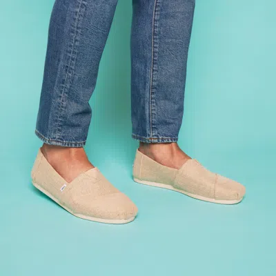 Toms Alpargata Burlap Slip-on In Natural Natural
