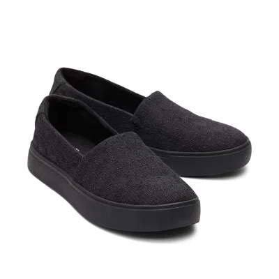 Toms Women's Kameron Slip On Sneaker In Black