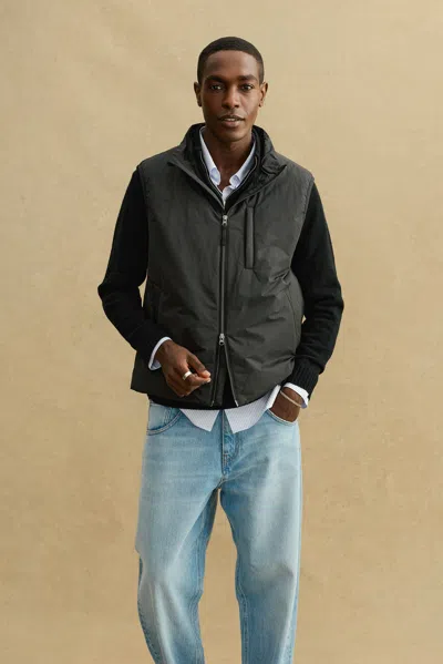 A Days March Illion Liner Vest In Black