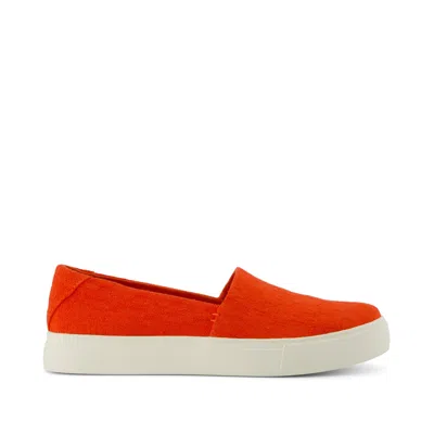 Toms Women's Kameron Slip On Sneaker Flame In Red