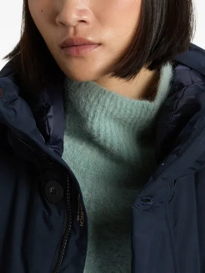 Woolrich Cable-knit Hat In Blue