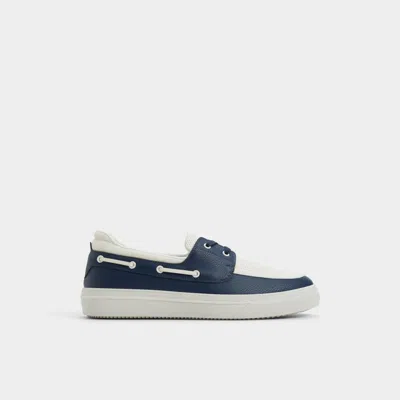 Aldo Wildwave In White/navy In Blue