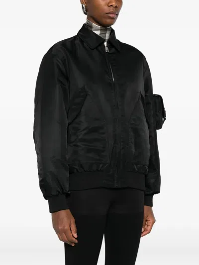 Coperni Coats Black In Black