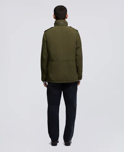 Aspesi Field Jacket New Camp In Nylon Tinto Capo - Militare In Green