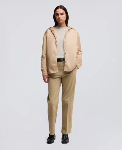 Aspesi Giubbotto Beth Con Cappuccio - Beige In Brown