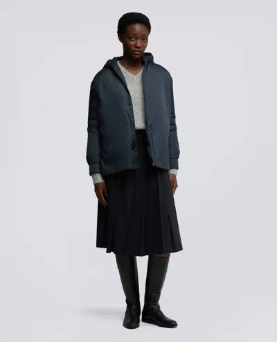 Aspesi Giubbotto Beth Con Cappuccio - Navy In Blue