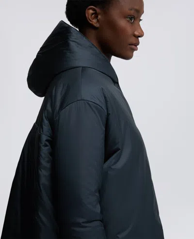 Aspesi Giubbotto Beth Con Cappuccio - Navy In Blue