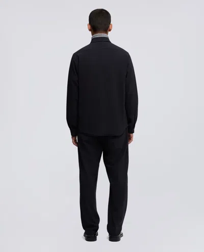 Aspesi Overshirt In Flanella Imbottita - Navy In Blue