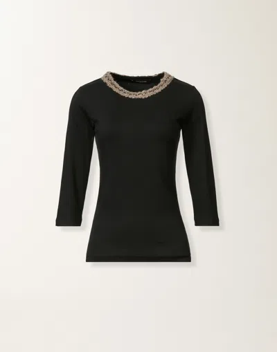 Fabiana Filippi T-shirt In Black