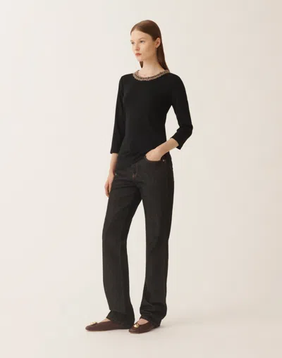 Fabiana Filippi T-shirt In Black