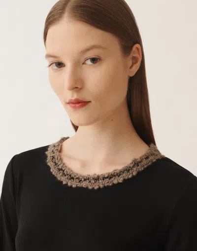 Fabiana Filippi T-shirt In Black