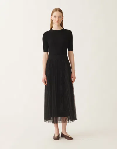 Fabiana Filippi Tulle Skirt In Black