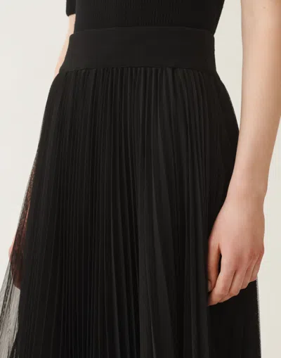 Fabiana Filippi Tulle Skirt In Black