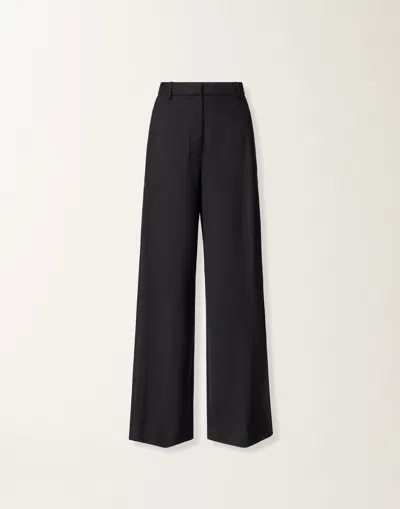Fabiana Filippi Regular Fit Black Trousers In Brown