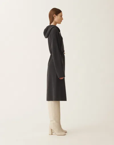 Fabiana Filippi Dress In Platinum In Gray