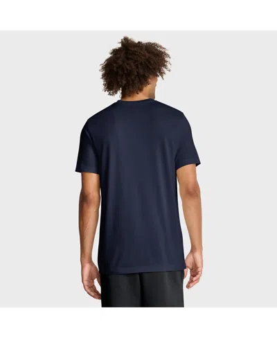 Jordan Men's Navy Michigan Wolverines Campus Shadow Legend Performance T-shirt In Blue