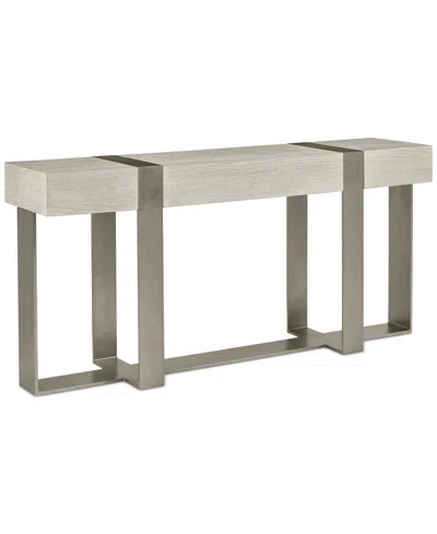 Bernhardt Tempo Console Table In Gray