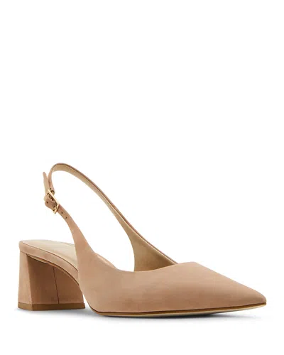 Steve Madden Robyn Pointed Toe Slingback Pump In Brown
