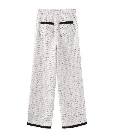 Marissa Chiara Button Casual Pants In White