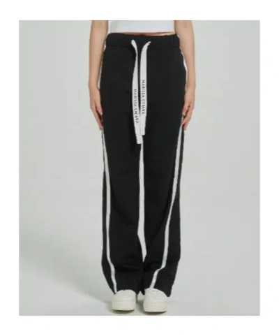 Marissa Chiara Drawstring Sweatpants In Black