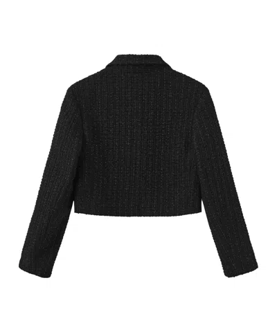 Marissa Chiara Button-down Jacket In Black